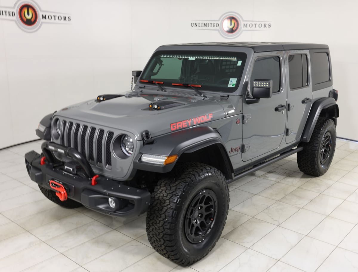 Used 2023 Jeep Wrangler Unlimited Rubicon w/ Xtreme 35 Tire Package AWD/4WD image 35