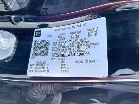 Used 2022 Chevrolet Colorado W/T w/ Custom Special Edition RWD image 32