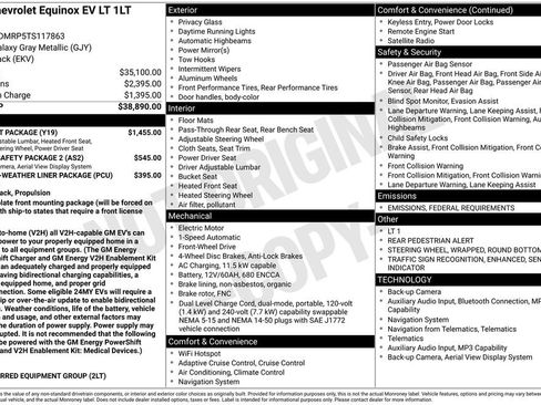 New 2026 Chevrolet Equinox EV LT w/ Comfort Package image 26