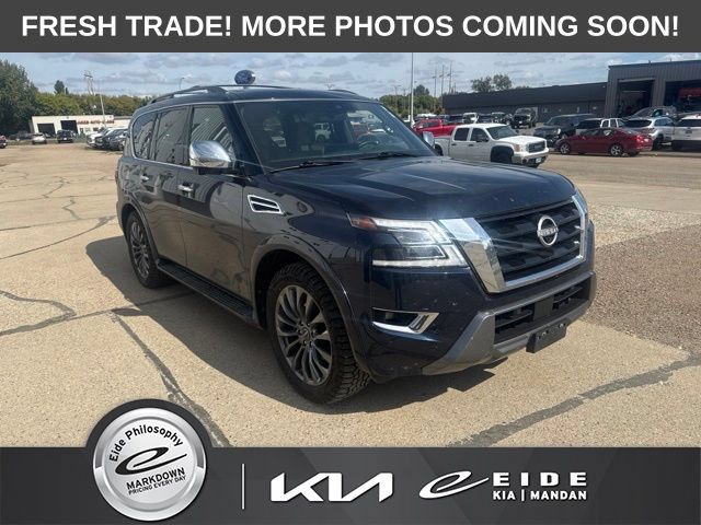 Used 2024 Nissan Armada Platinum w/ Captain's Chairs Package AWD/4WD image 1