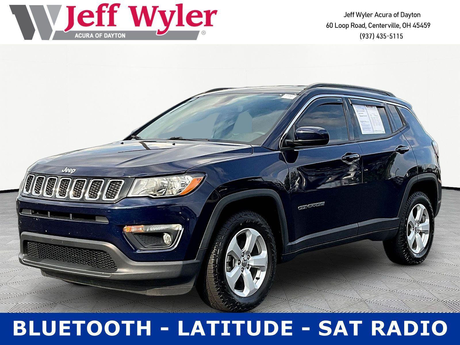 Used 2019 Jeep Compass Latitude w/ Cold Weather Group AWD/4WD image 1