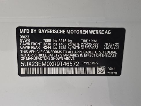 Certified 2024 BMW X7 xDrive40i w/ Executive Package AWD/4WD image 34