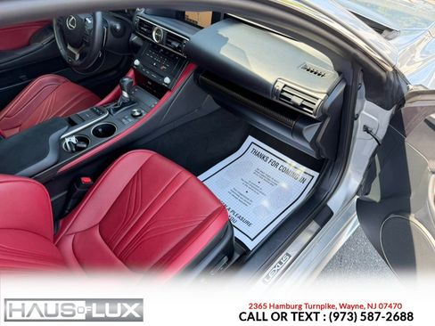 Used 2015 Lexus RC F w/ Premium Package RWD image 18