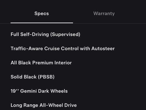 Used 2025 Tesla Model Y Long Range AWD/4WD image 4