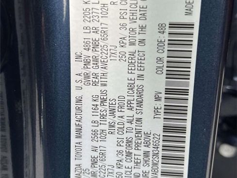 Certified 2025 MAZDA CX-50 AWD 2.5 S w/ Weather Package image 21