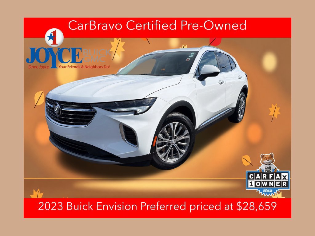Certified 2023 Buick Envision Preferred AWD/4WD 360° Tour