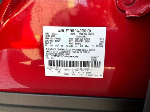Used 2023 Ford Explorer ST w/ ST Street Pack RWD image 35