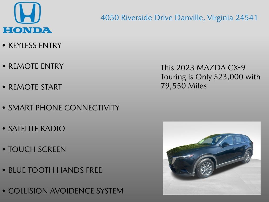 Used 2023 MAZDA CX-9 Touring AWD/4WD image 7