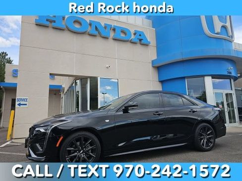 Used 2021 Cadillac CT4 Sport w/ Climate Package AWD/4WD image 1
