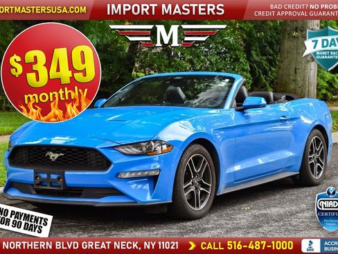 Used 2022 Ford Mustang Premium RWD image 1