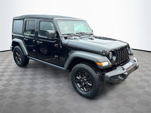 Used 2021 Jeep Wrangler Unlimited Willys image 4