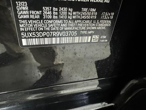 Certified 2024 BMW X3 xDrive30i w/ M Sport Package image 36