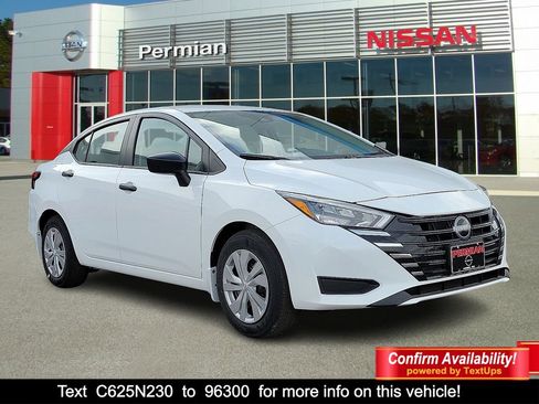 New 2025 Nissan Versa S w/ Trunk Package image 1