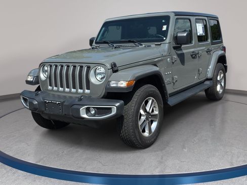 Used 2022 Jeep Wrangler Unlimited Sahara w/ Cold Weather Group AWD/4WD image 1