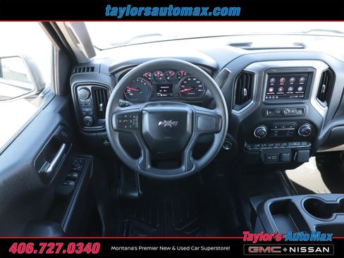 Used 2024 Chevrolet Silverado 1500 Custom Trail Boss w/ Turbomax Blackout Package AWD/4WD image 23