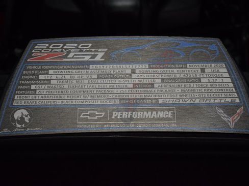 Used 2020 Chevrolet Corvette Stingray Preferred Cpe w/ 2LT Preferred Equipment Group image 27