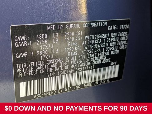 Used 2025 Subaru Outback Premium AWD/4WD image 31