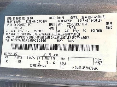 Used 2021 Ford F150 XLT AWD/4WD image 18