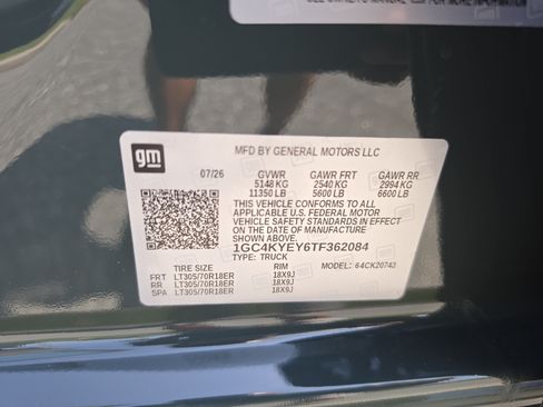 New 2026 Chevrolet Silverado 2500 ZR2 AWD/4WD image 43