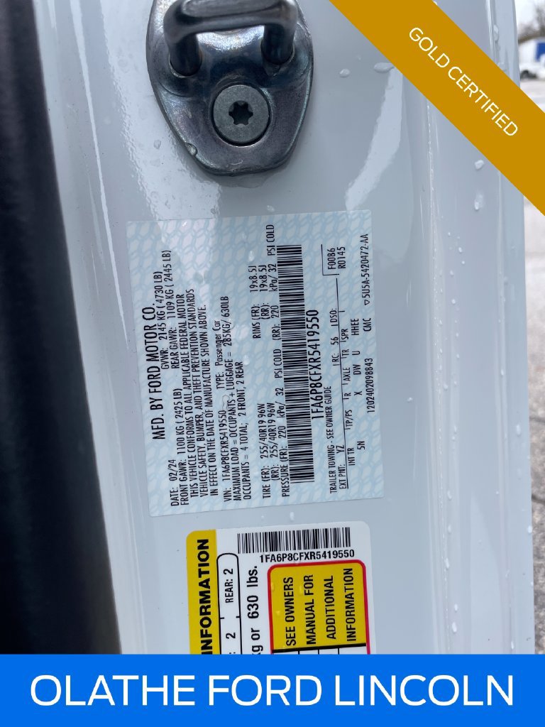 Certified 2024 Ford Mustang GT Premium RWD image 23