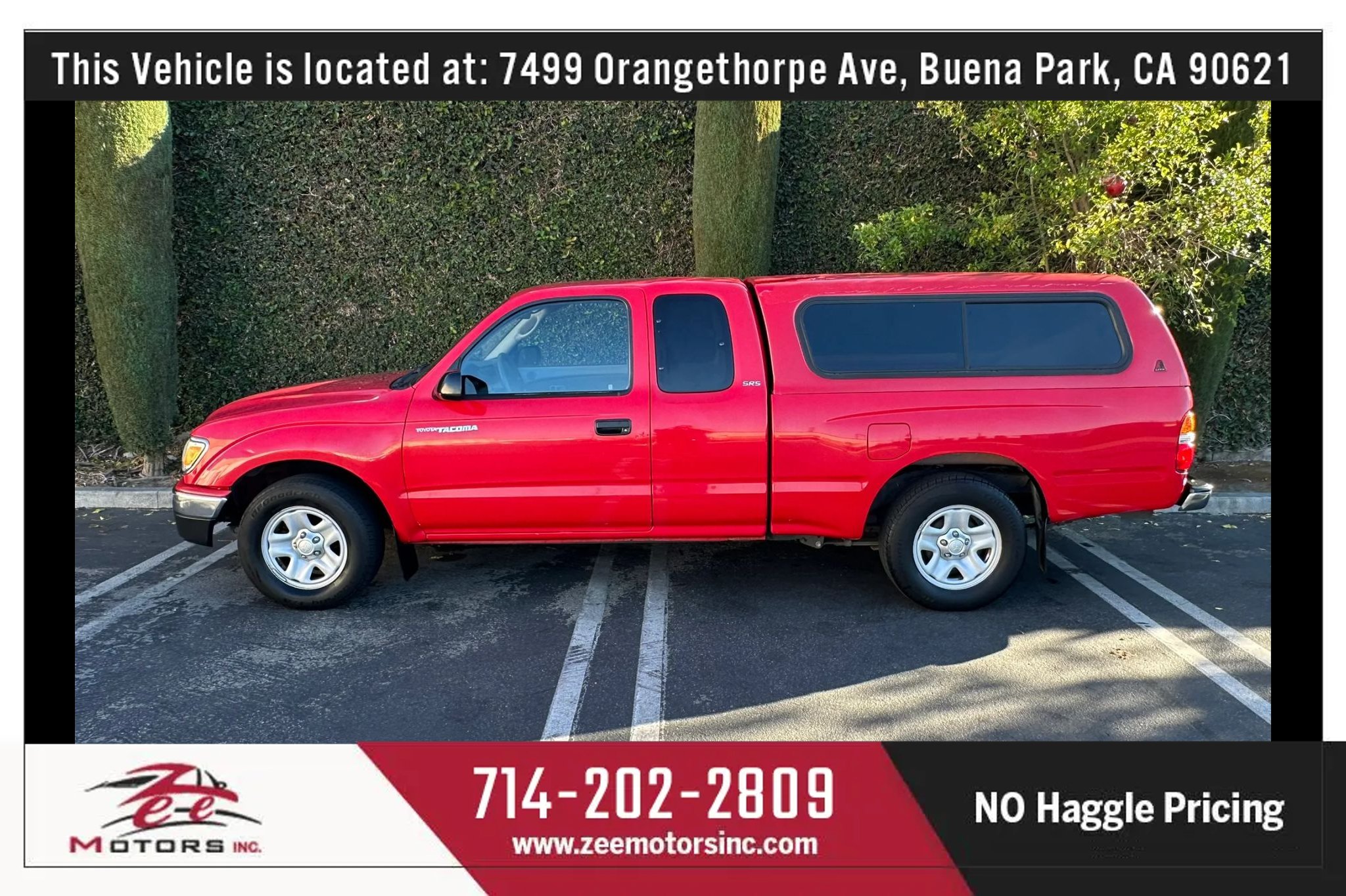 Used 2001 Toyota Tacoma 2WD Xtracab w/ SR5 Pkg w/ Chrome Pkg image 10