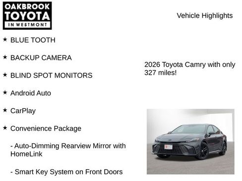 Certified 2026 Toyota Camry SE w/ Convenience Package image 7
