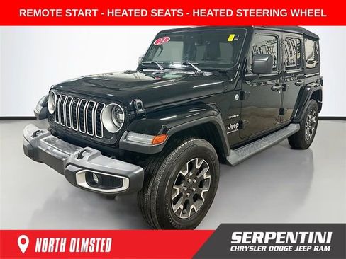 Used 2024 Jeep Wrangler Sahara w/ Technology Group image 1
