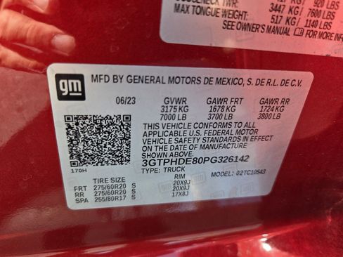 Used 2023 GMC Sierra 1500 SLT w/ SLT Premium Plus Package RWD image 20
