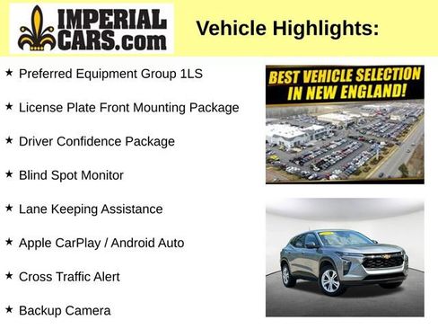 Used 2024 Chevrolet Trax LS w/ Driver Confidence Package FWD image 8