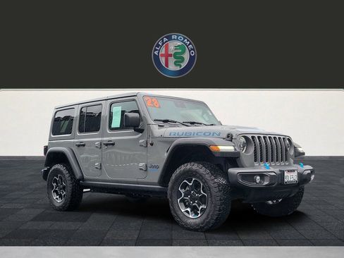 Used 2023 Jeep Wrangler Unlimited Rubicon 4xe w/ Safety Group image 1