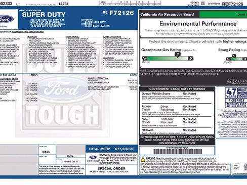 Used 2024 Ford F250 Lariat AWD/4WD image 3