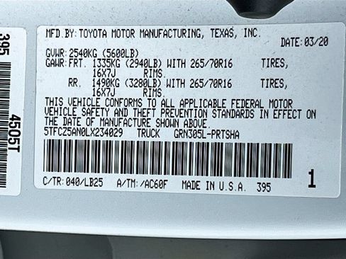 Used 2020 Toyota Tacoma TRD Pro AWD/4WD image 33