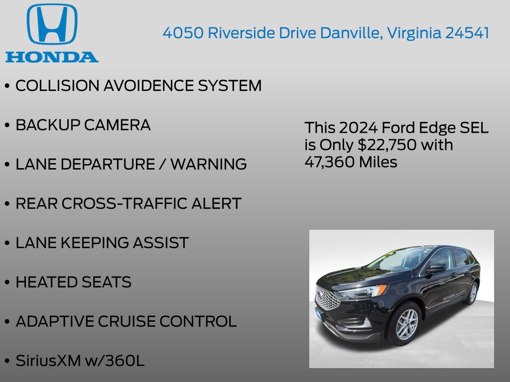 Used 2024 Ford Edge SEL AWD/4WD image 12