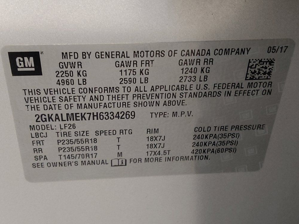 Used 2017 GMC Terrain SLE FWD image 33