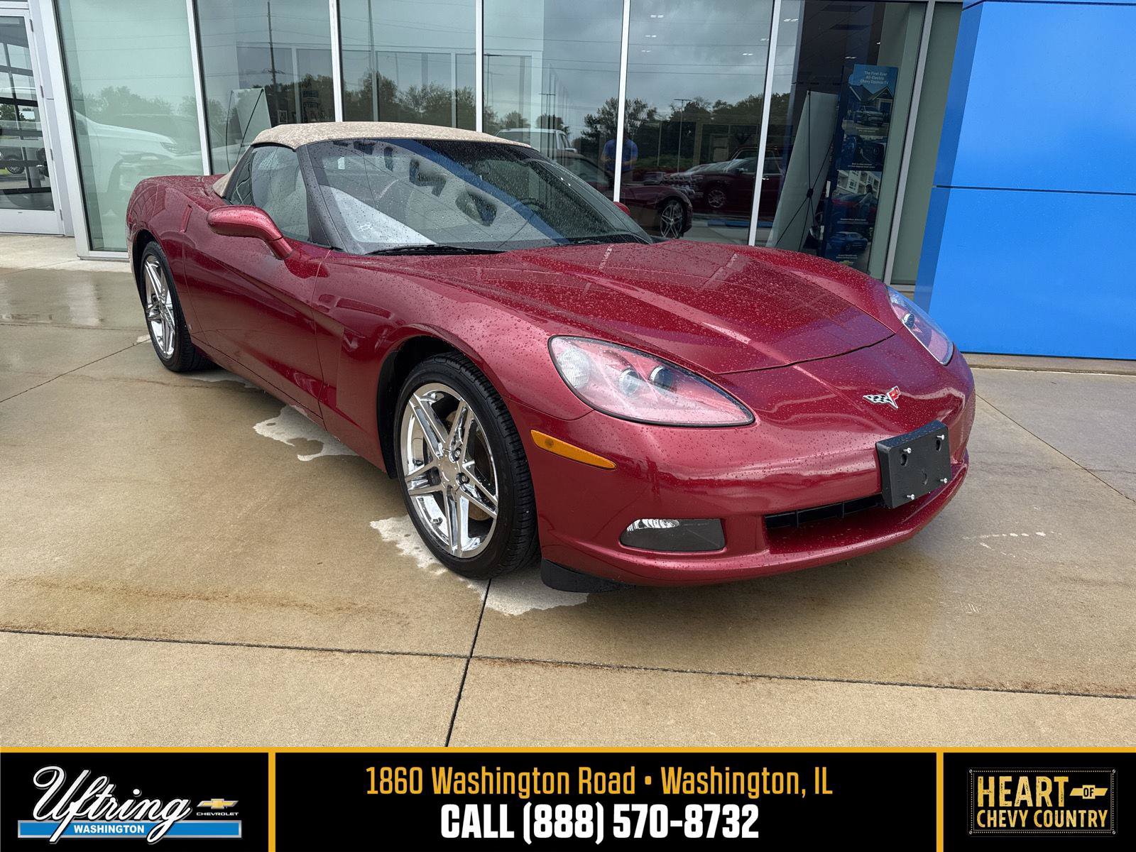 Used 2008 Chevrolet Corvette Convertible w/ Preferred Equipment Group RWD image 1
