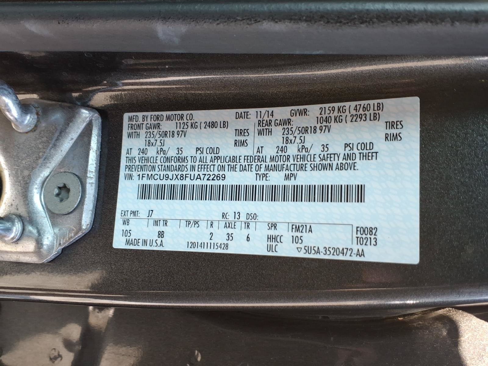 Used 2015 Ford Escape Titanium AWD/4WD image 31