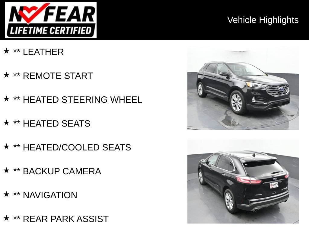 Used 2020 Ford Edge Titanium AWD/4WD image 2