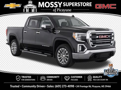 Used 2021 GMC Sierra 1500 SLT w/ SLT Premium Package RWD image 2