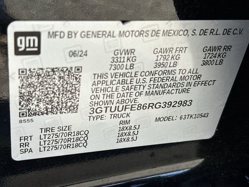 Certified 2024 GMC Sierra 1500 AT4X image 38