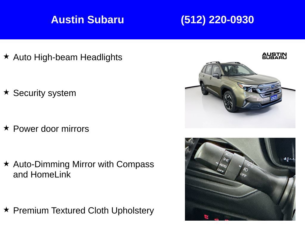 New 2026 Subaru Forester Premium AWD/4WD image 17