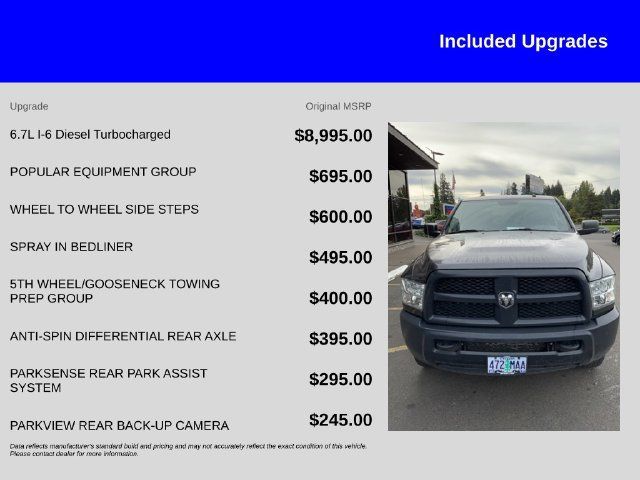 Used 2016 RAM 2500 Tradesman w/ Popular Equipment Group AWD/4WD image 11