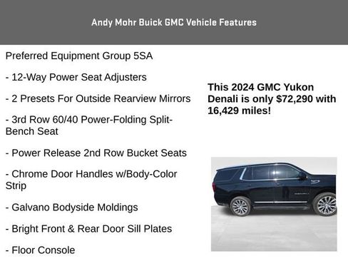 Used 2024 GMC Yukon Denali AWD/4WD image 12