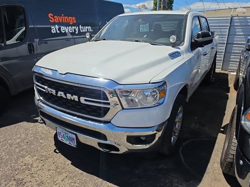 Used 2022 RAM 1500 Big Horn w/ Trailer Tow Group AWD/4WD image 2