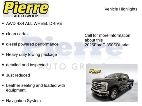Certified 2025 Ford F350 Lariat w/ Lariat Ultimate Package AWD/4WD image 7
