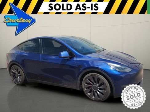 Used 2021 Tesla Model Y Performance AWD/4WD image 1