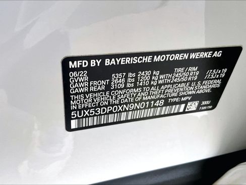 Used 2022 BMW X3 xDrive30i w/ Premium Package 2 AWD/4WD image 43
