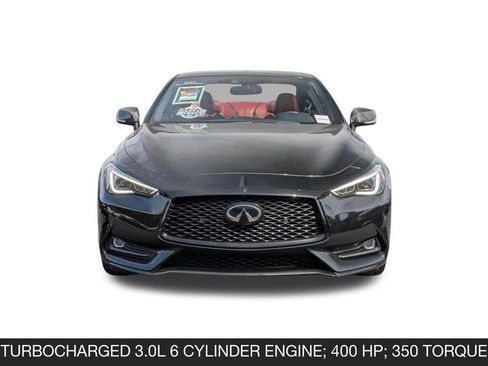 Used 2022 INFINITI Q60 Red Sport 400 w/ Carbon Fiber Package RWD image 5