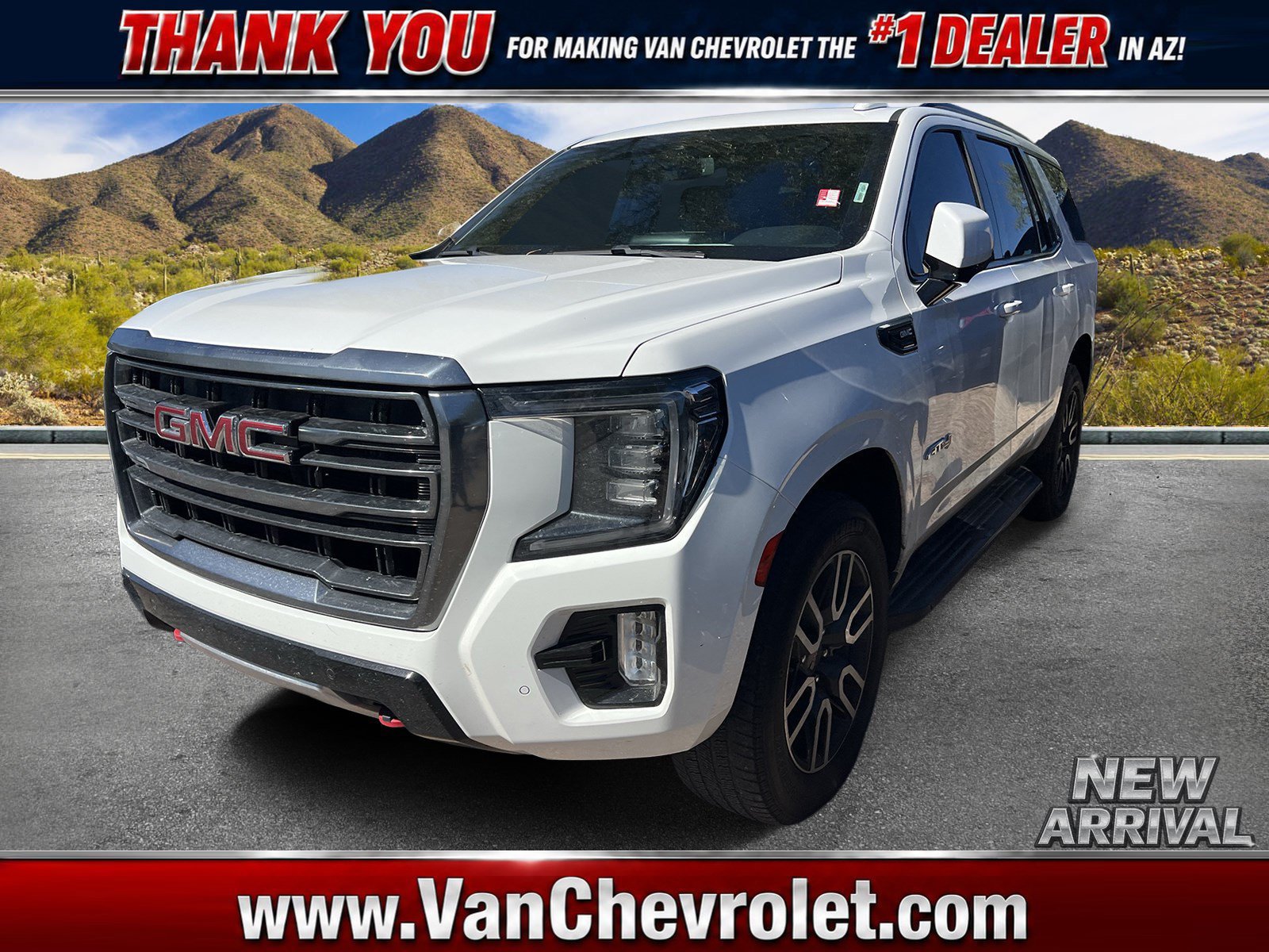Certified 2021 GMC Yukon AT4 w/ Rear Media and Nav Package AWD/4WD image 1