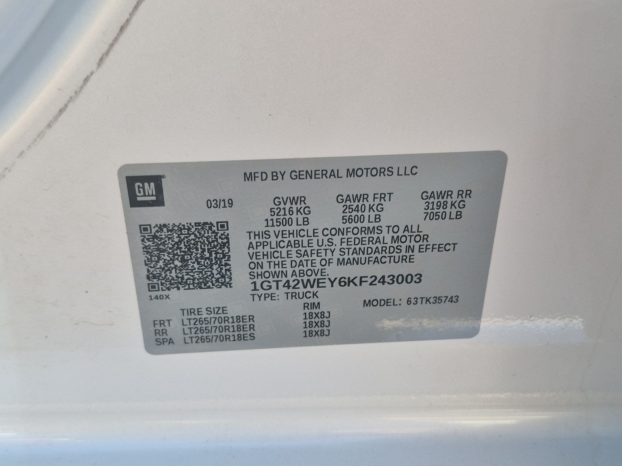 Used 2019 GMC Sierra 3500 Denali w/ Duramax Plus Package AWD/4WD image 30