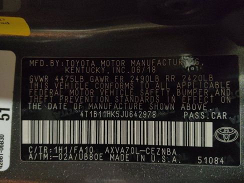 Used 2018 Toyota Camry LE w/ Convenience Package image 33